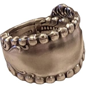 Men's Solid Handmade Vintage Spoon Ring Size 11.5 L12